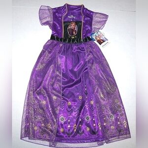 Disney Purple Anna Sparkle Dress Costume